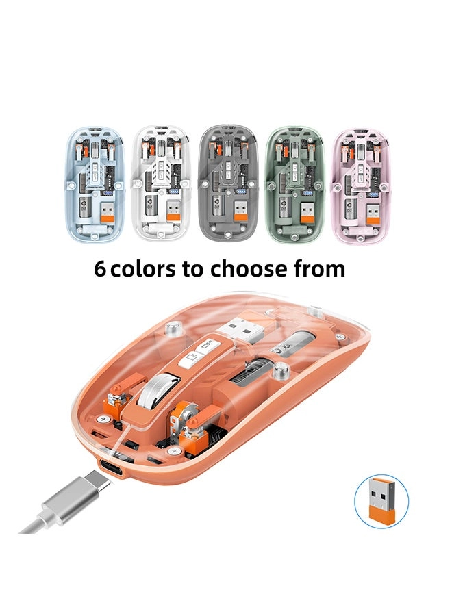 Transparent Magnetic Mouse - Wireless