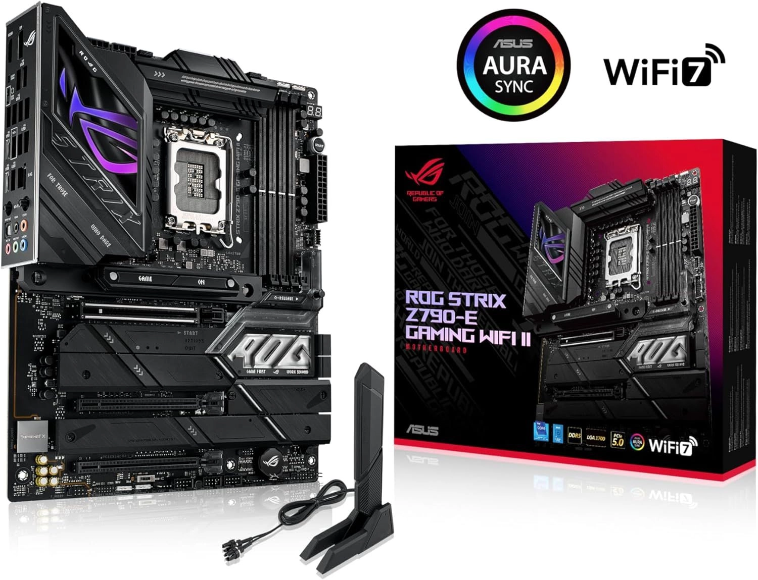 ROG STRIX Z790-E - LGA 1700 DDR5 WiFi 6E