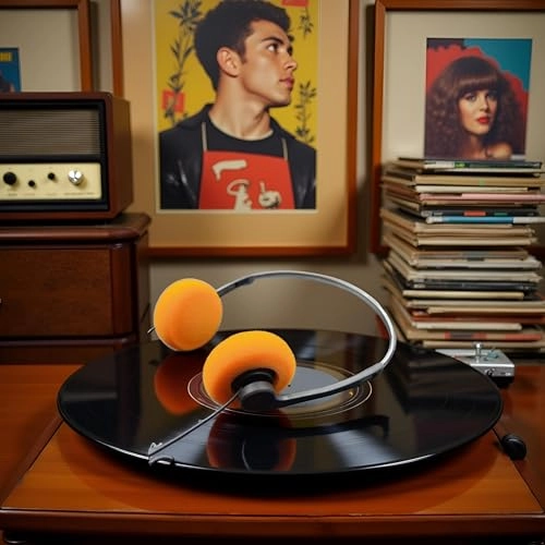 Retro Over-Ear Wired Headphone