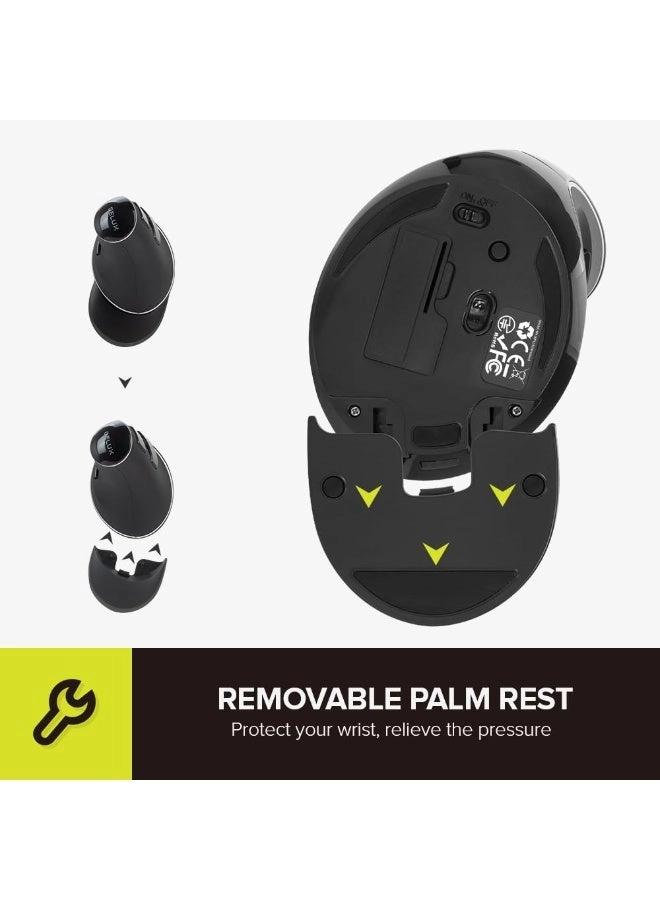 M618GX Ergonomic Vertical Mouse - Wireless