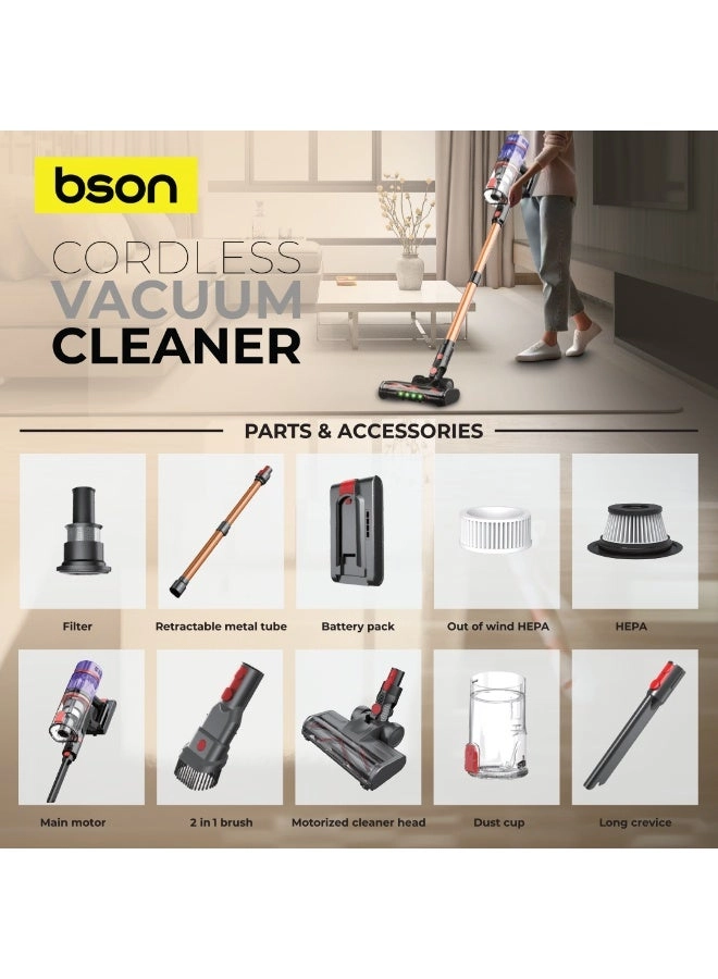 Cordless Vacuum Cleaner - 2200mAh