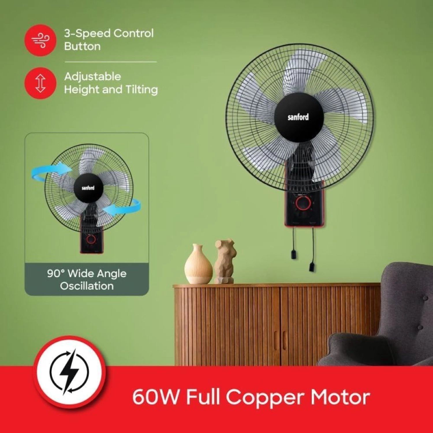 SF934WFN - Wall 18-inch