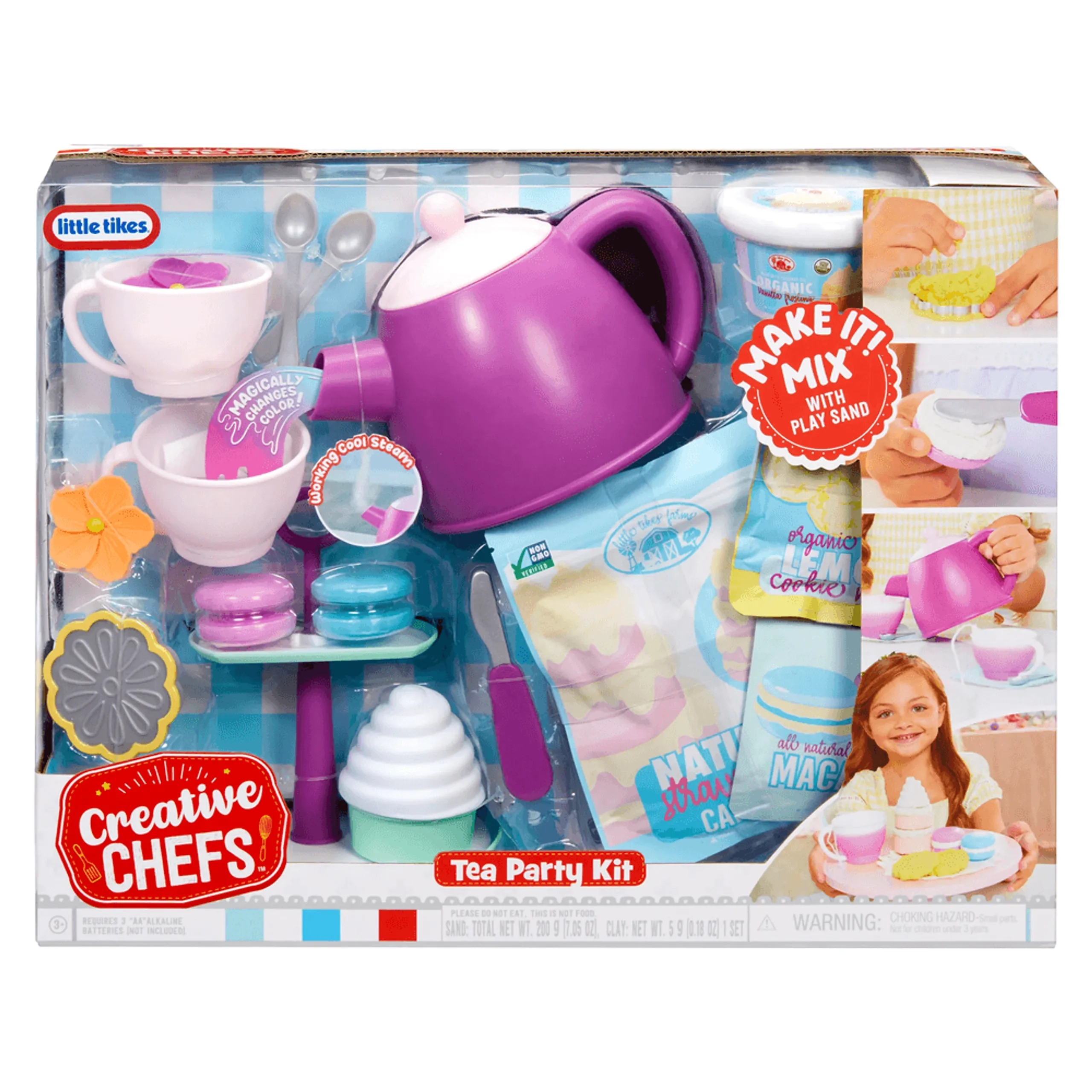 Little Tikes Creative Chefs Tea Party Kit - 30 pcs (816-LIT_643293)