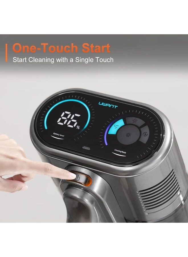 (Renewed) Cordless Vacuum Cleaner with Auto Dust Collection Station