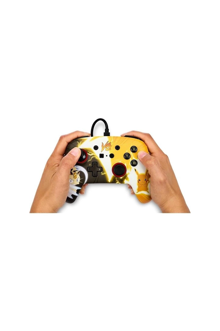 Nintendo Switch Enhanced Wired Controller Pikachu Moods