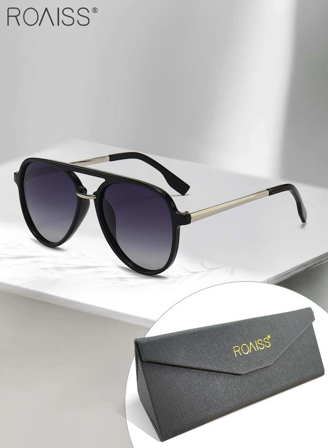 Aviator Sunglasses - 60 mm Grey