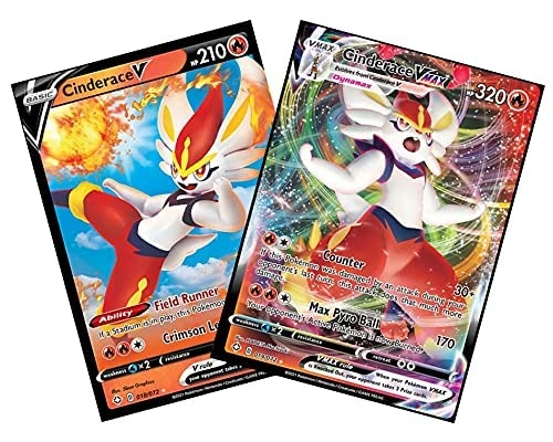 Cinderace Vmax + Cinderace V - Shining Fates 2pcs