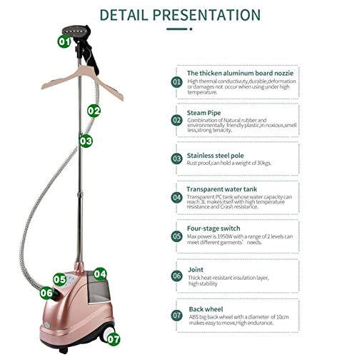 Garment Steamer - 2200W 3.8L 70Min