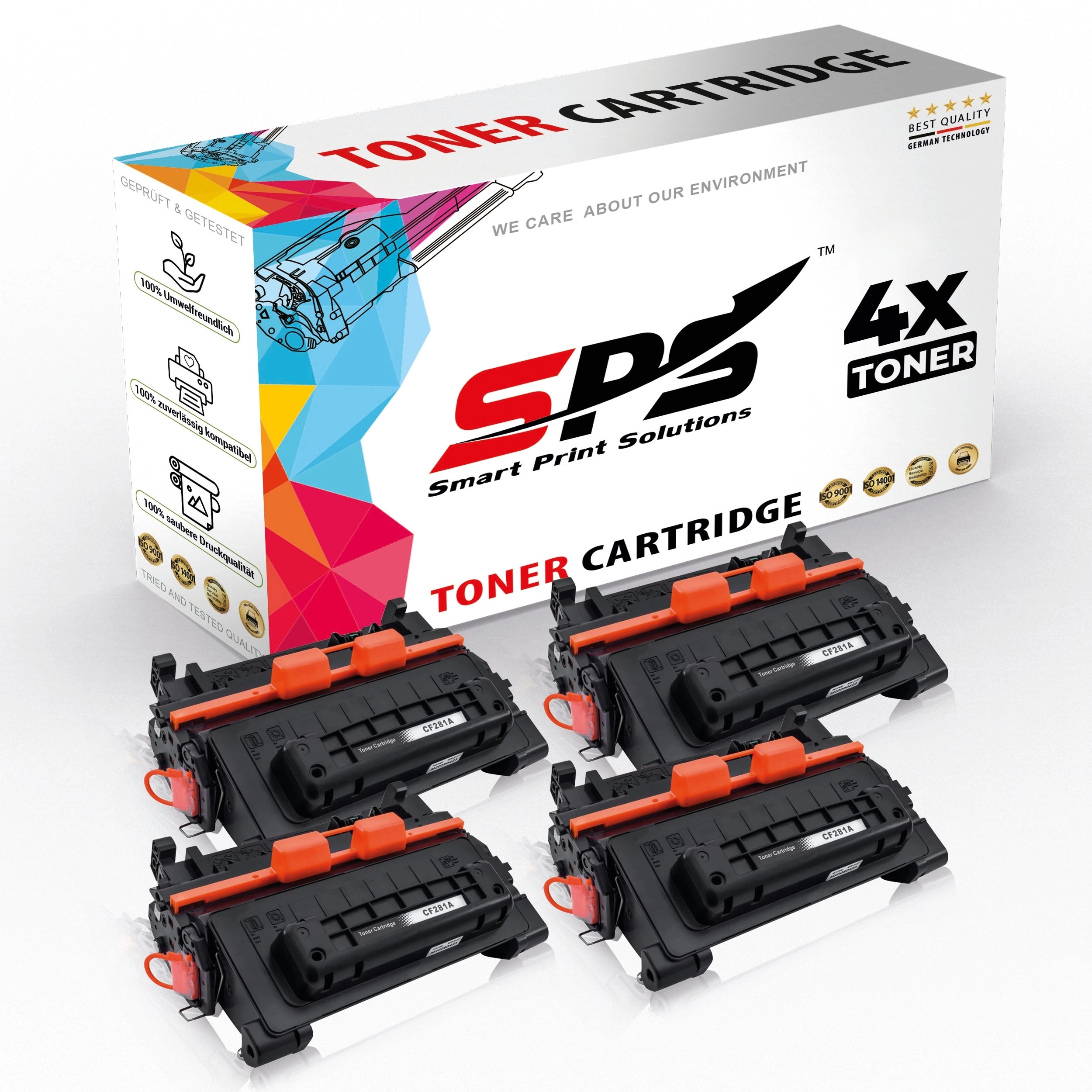 smart print solutions llc CF281A 81A - 10,500 Pages Black