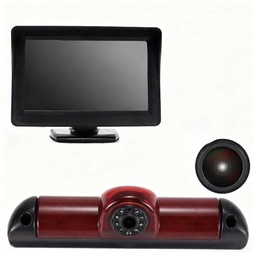 Third Brake Light Reversing Camera + TFT LCD Monitor - 4.3 inch