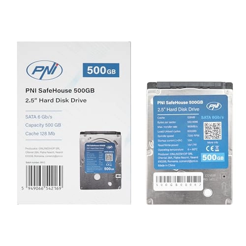 HD-25 2.5" 7200rpm 128MB SATA 6Gb/s (PNI-HD-25-500) - 500GB