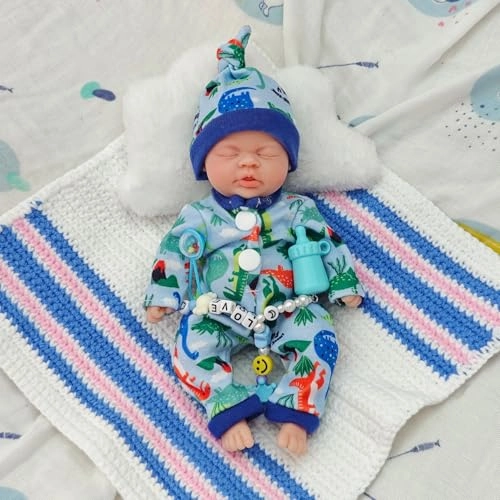 Jaden Reborn Baby Doll - 7 inches Silicone Ages 3+