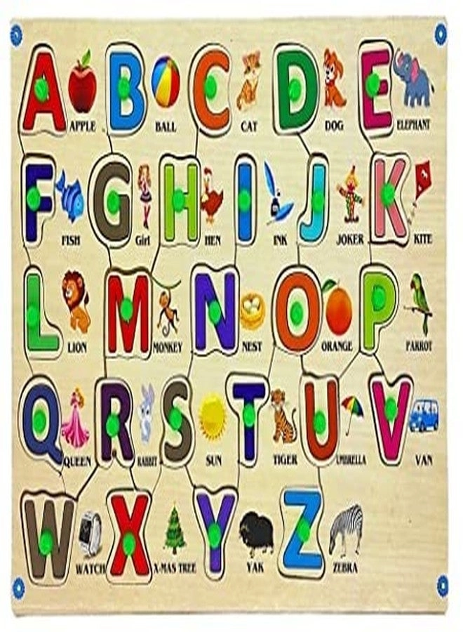 Alphabet Knob Puzzle