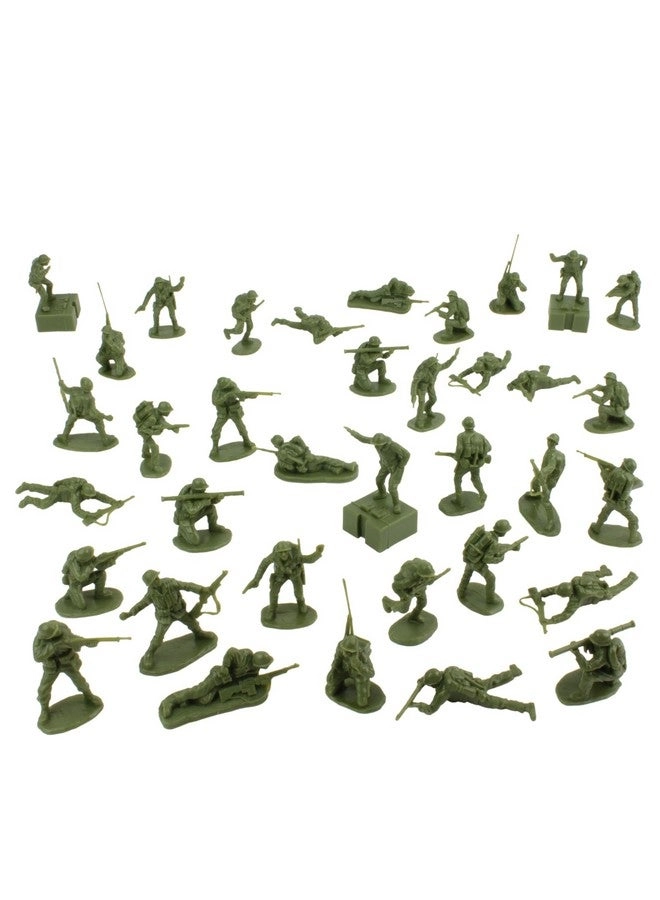 WW2 Iwo Jima - US Marines Plastic Army Men 36 pcs