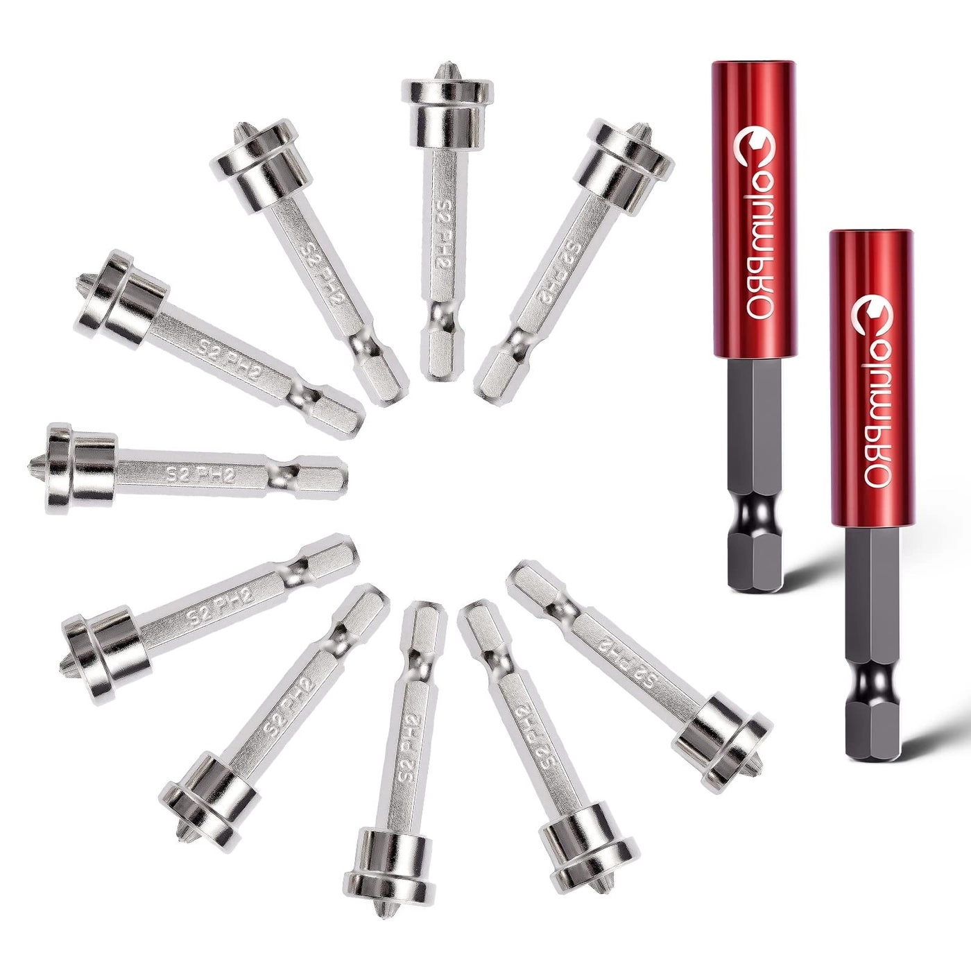 ColumPRO Magnetic Positioning Drywall Screw Bits - 50mm
