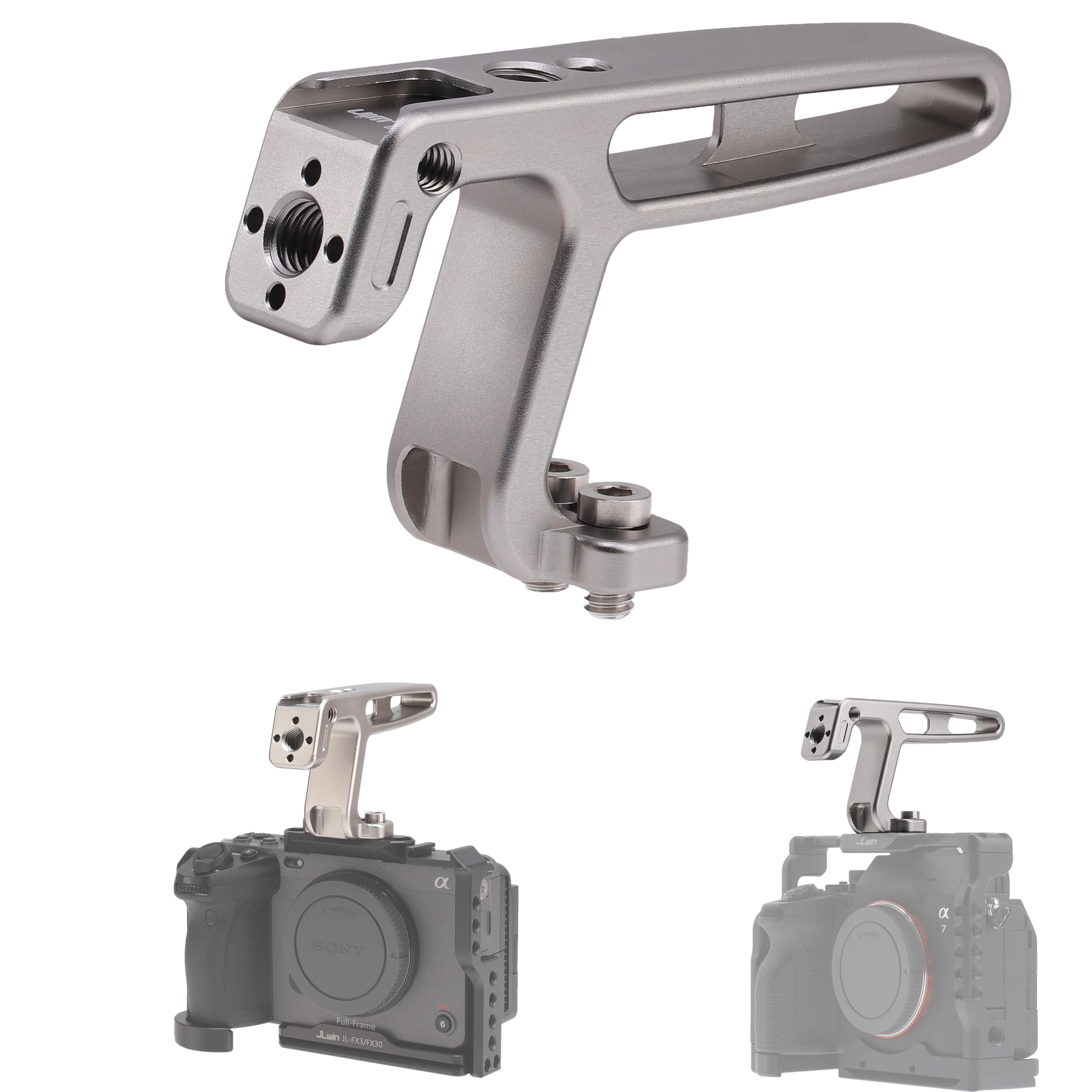 Fotga Top Handle Stabilizer - Dual 1/4"-20 Cold Shoe