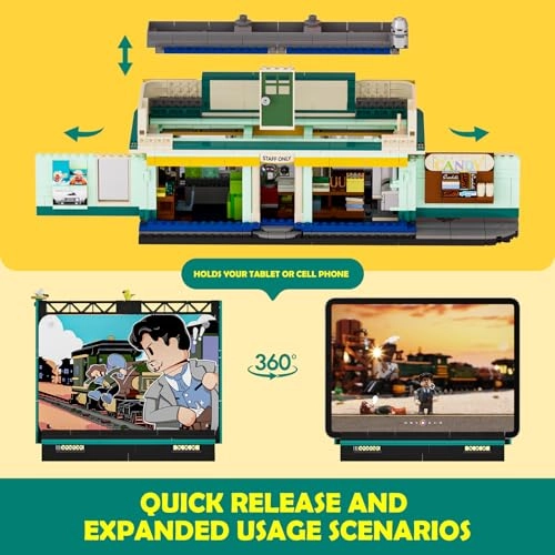 City Drive-in Theater Building Set - 1760 pcs