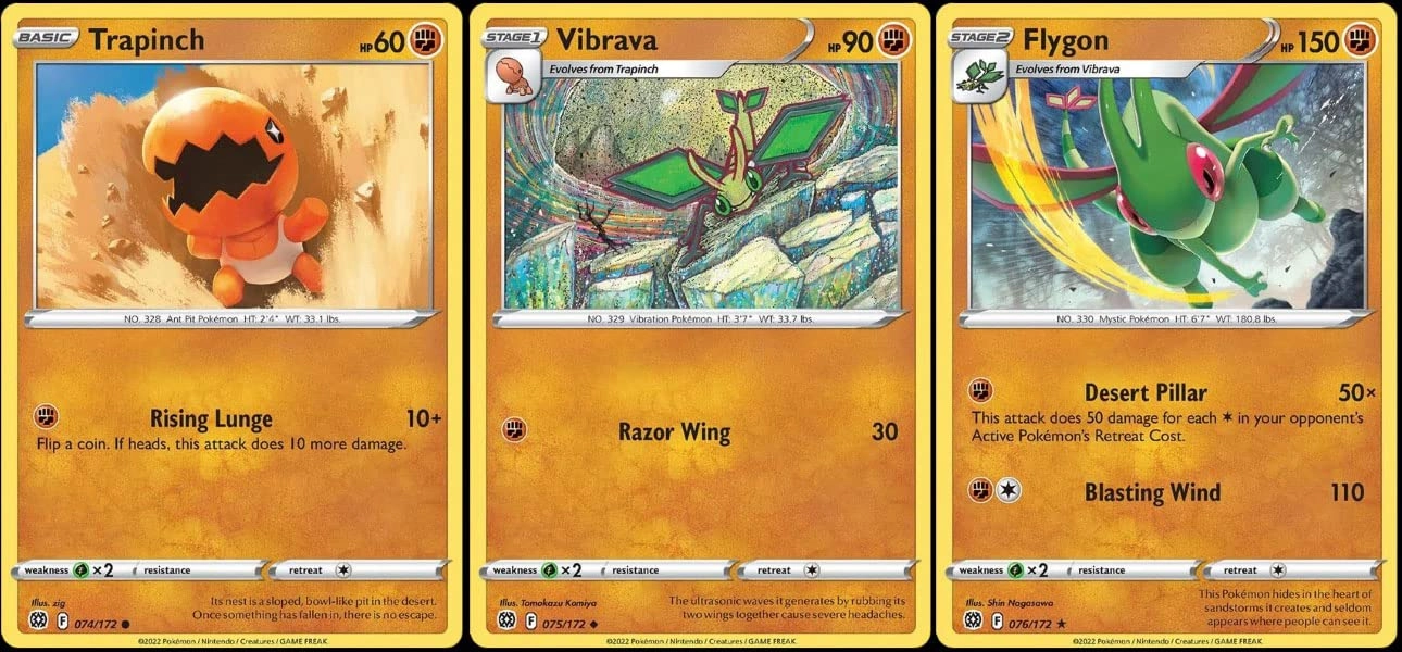 Pokémon Brilliant Stars Flygon 076/172