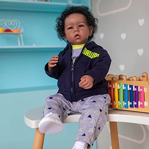 Reborn Baby Doll - 22 Inch Silicone Ages 3+