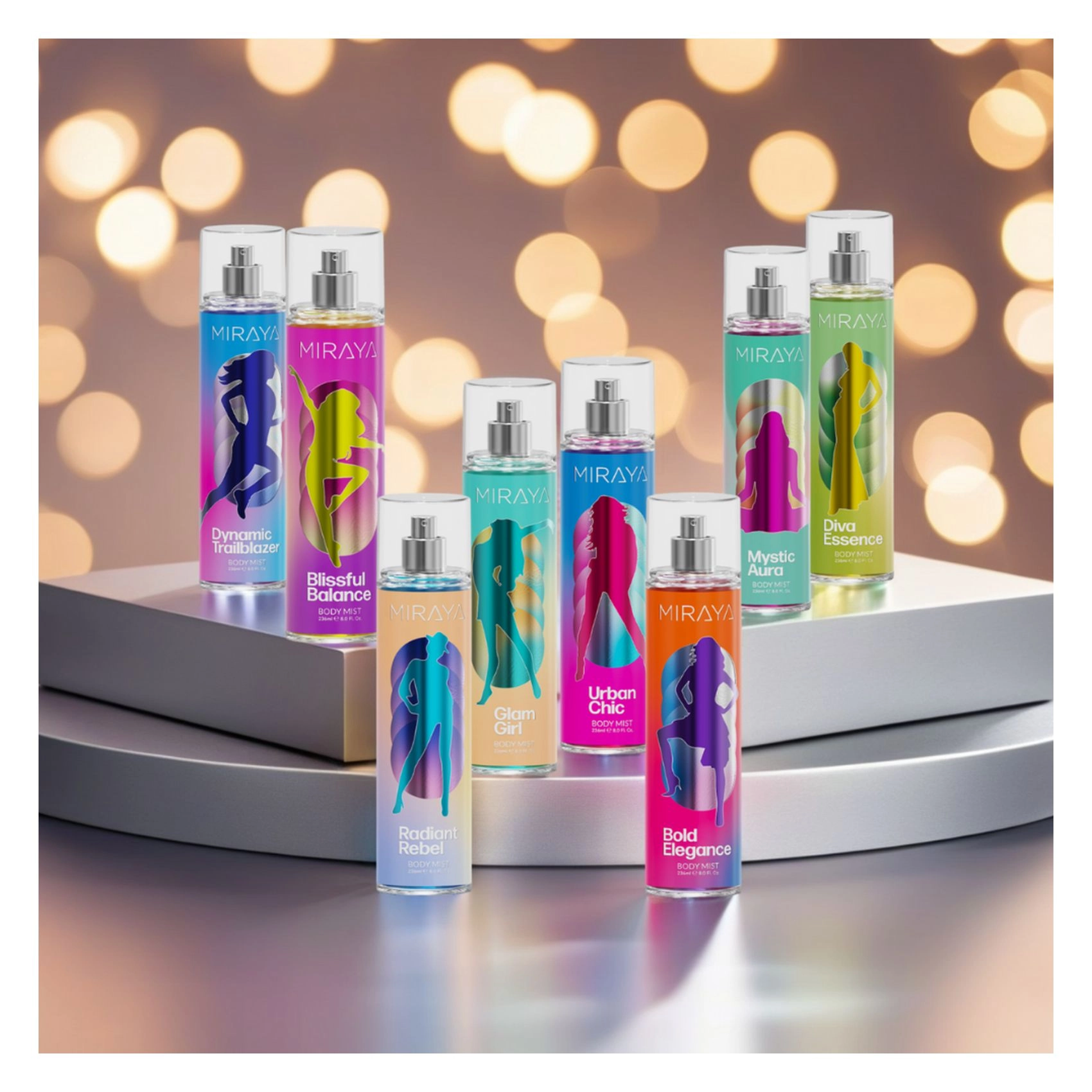glam girl Body Mist - 236ml
