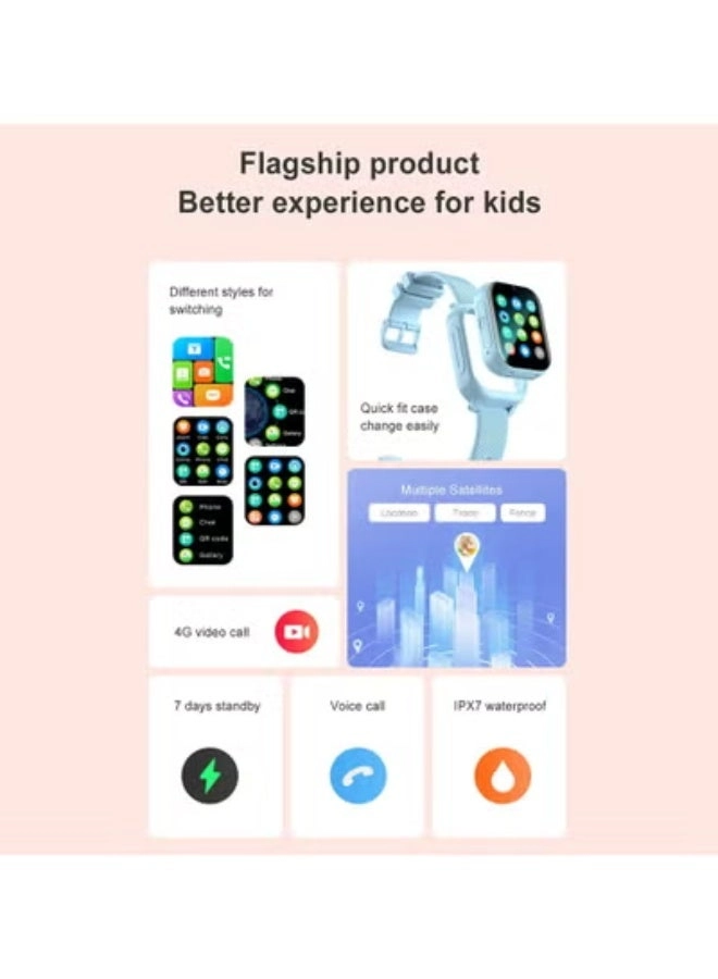 Kids Smart Watch Plastic LTE GPS