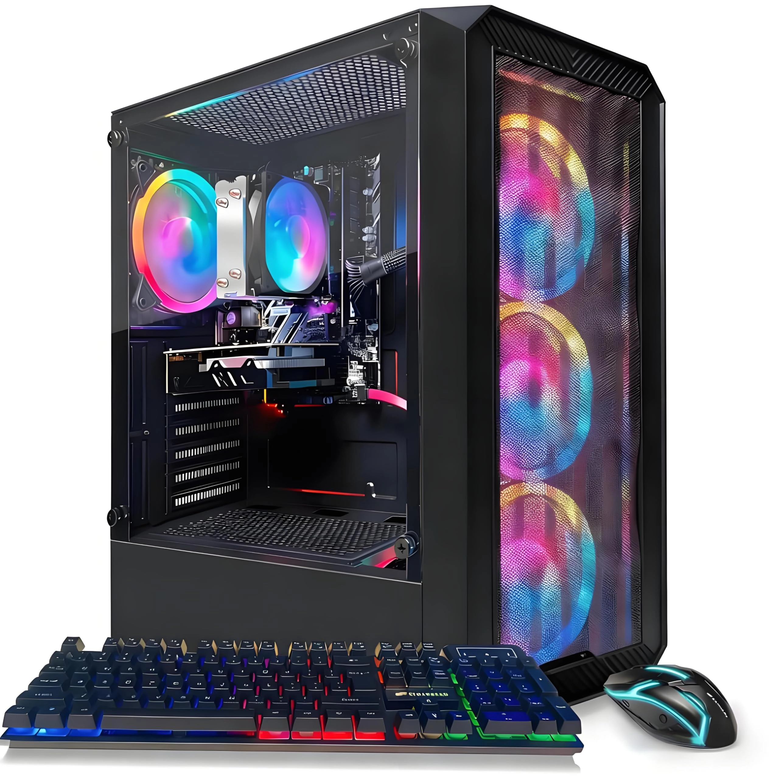 STGAubron Gaming PC Desktop - 3200G 16GB 512GB