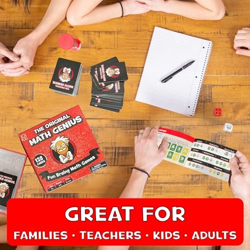 Math Genius - 6 years and up 128 pieces