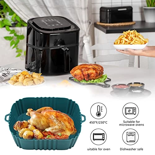 Square Silicone Air Fryer Liner - Silicone 1 piece(s)