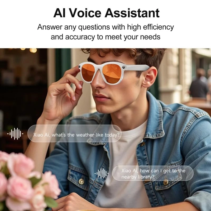 AI Smart Glasses - Real Time Translation Voice Assistant