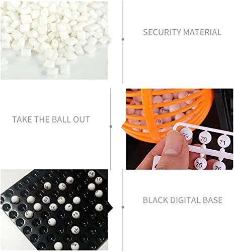 Bingo - Lucky Draw Machine 90 Balls 12 Cards