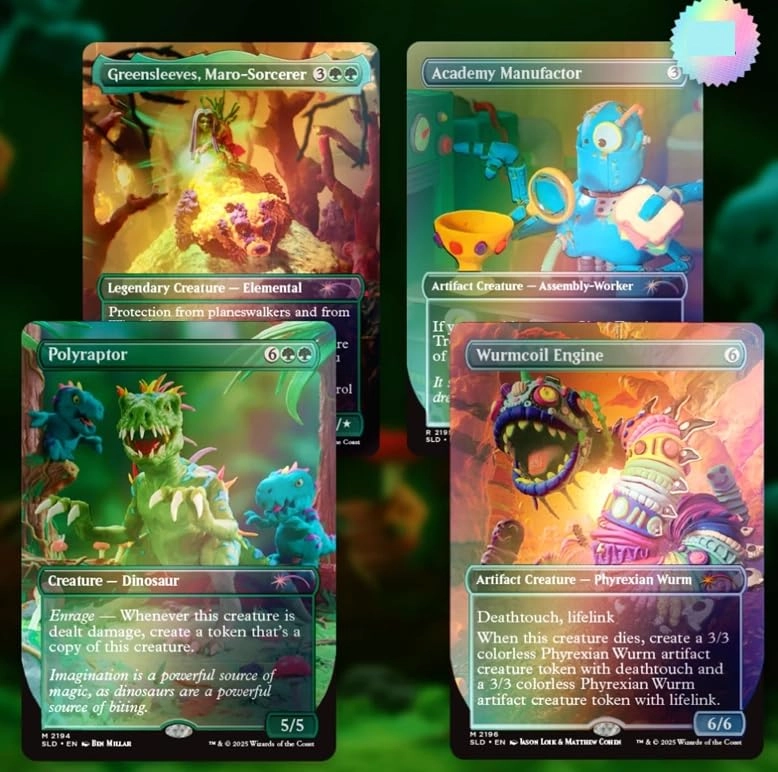 MTG Decks & More Magic the Gathering: Secret Lair x Play-Doh: Squishful Thinking (Foil Edition)