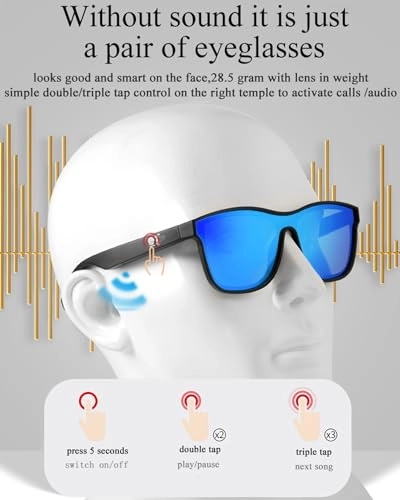 Smart Glasses - Bluetooth Polarized HD Calling