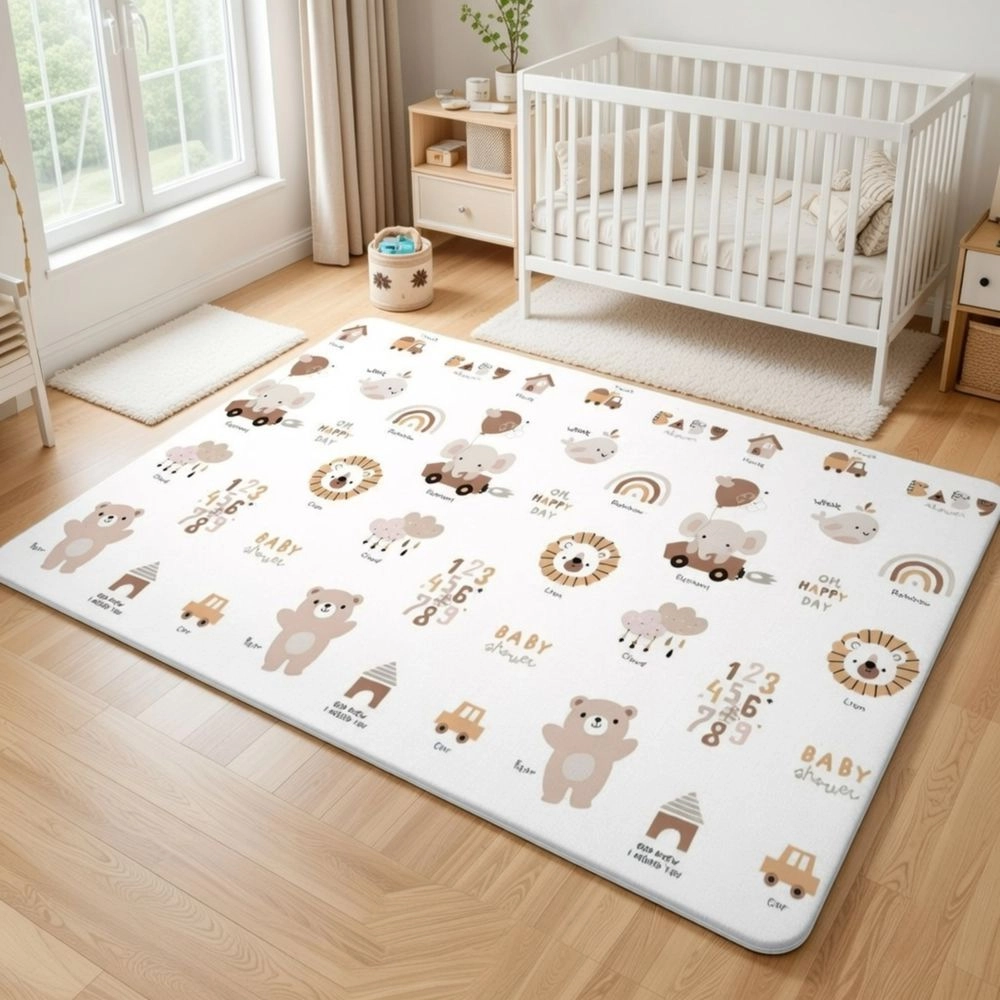 Foldable & Reversible Playmat - Best Friend 6 months