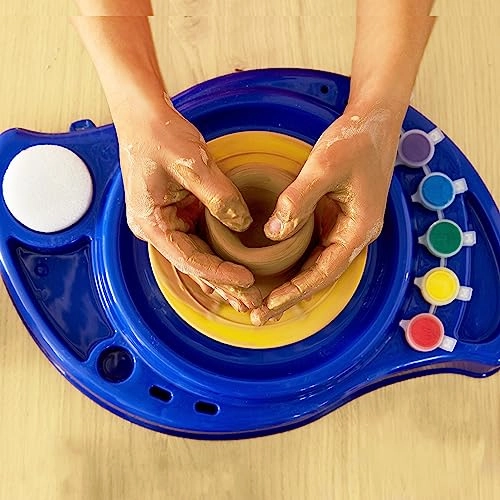 Motorized Power Pottery Wheel - Terra Cotta Clay 908g