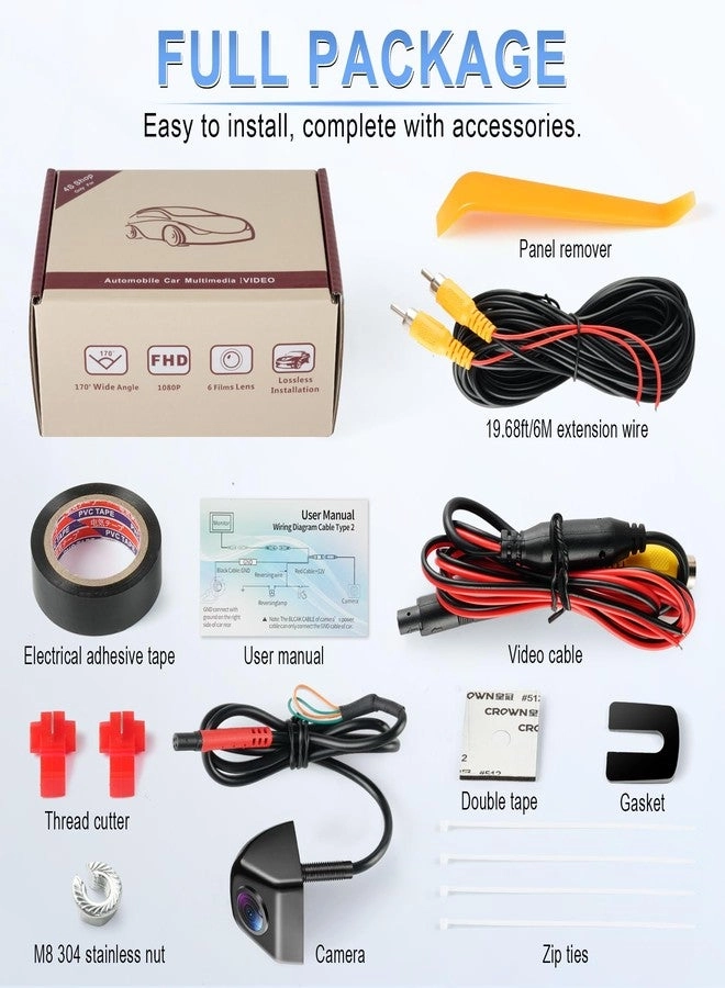 Front/Backup Camera - Day & Night