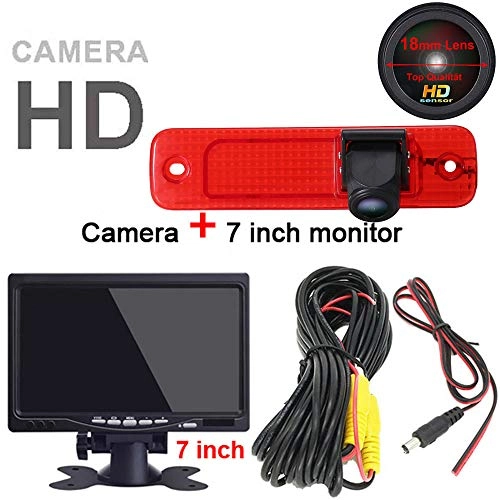 Brake Light Camera - 1280 x 720px Night vision + LCD Monitor - 4.3 Inches