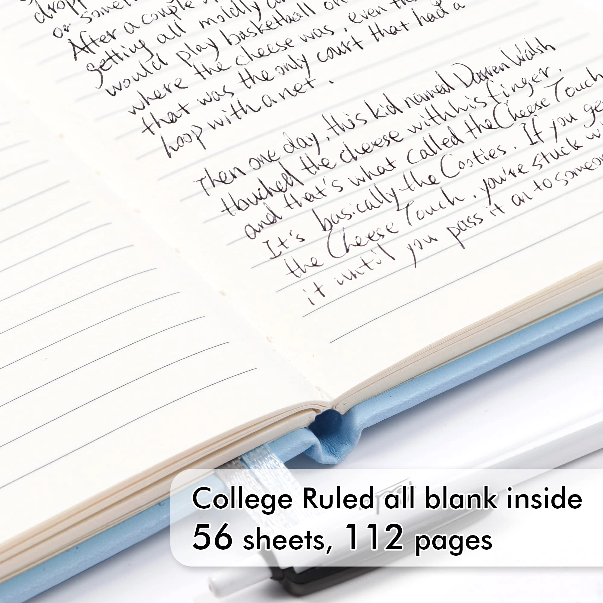 Pocket Notebook A6 Hardcover - Lined 56 Sheets