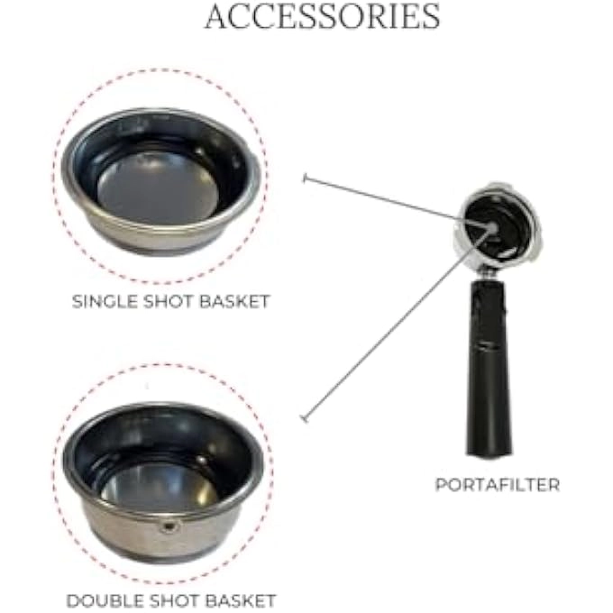 ME-ECM2039 - Dual stainless steel filters Thermometer