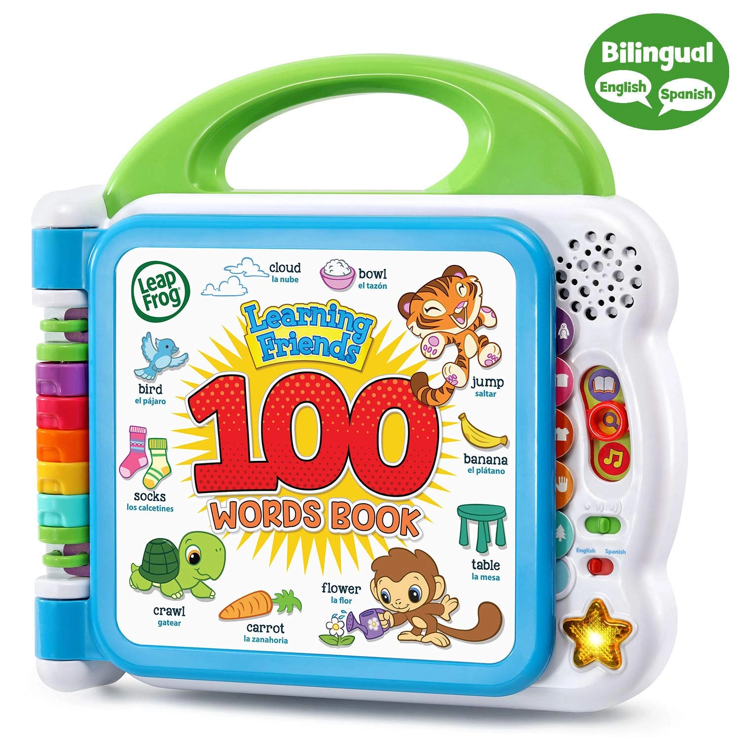 LeapFrog Learning Friends 100 Words Book Turtle - 18 months+