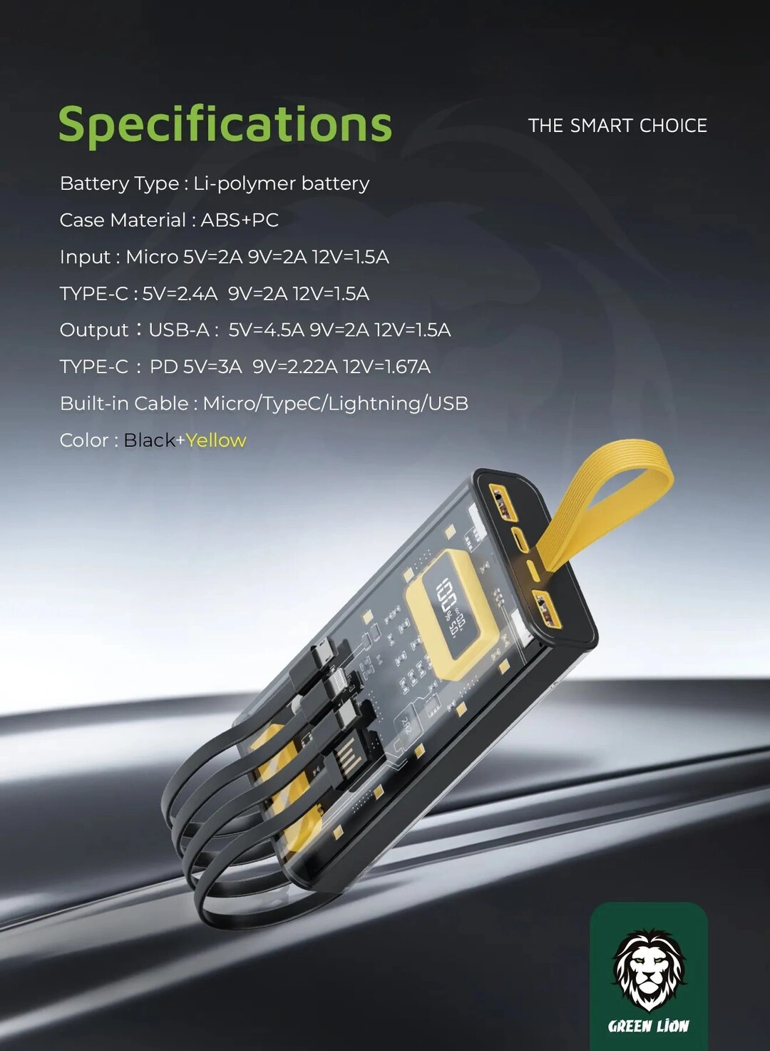 Transparent Pro - 10000 mAh PD 20W