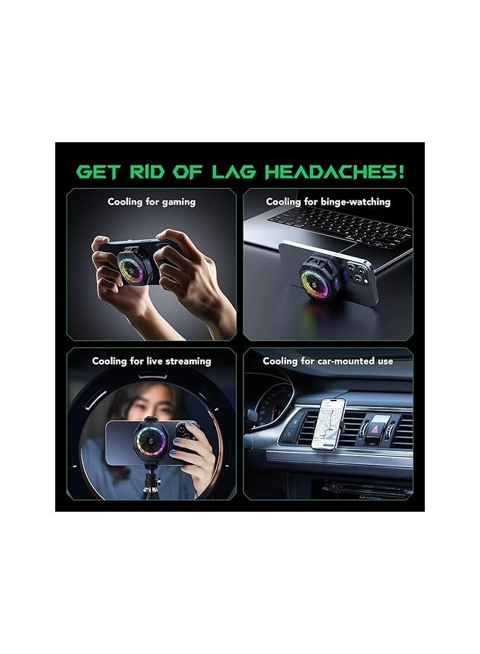 5 Pro Phone Cooler - 35W Magnetic RGB