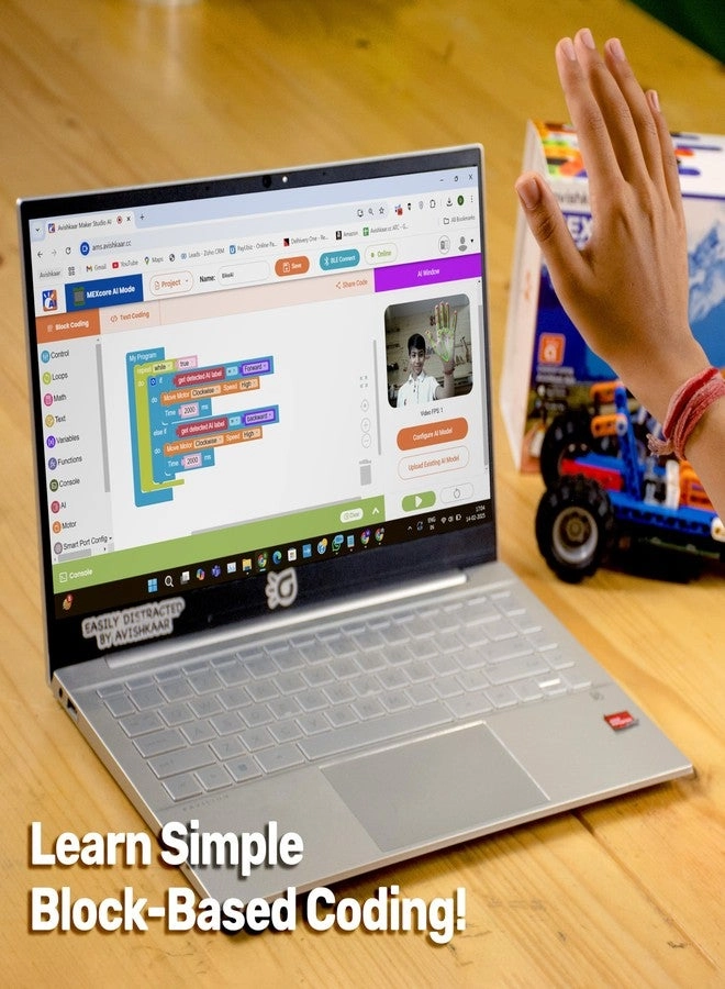 MEX Build-a-Bike - 4-in-1 DIY Robotics Kit 150+ pcs