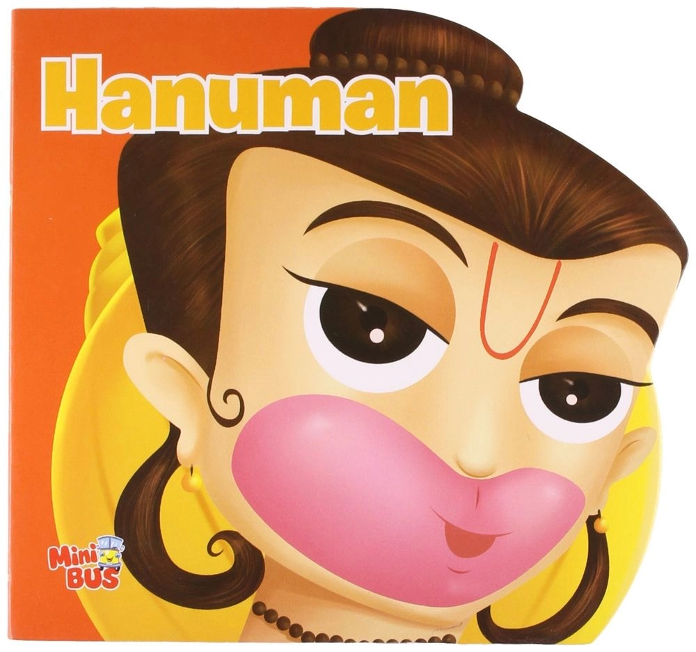 Om Books International Hanuman Cutout Board Book