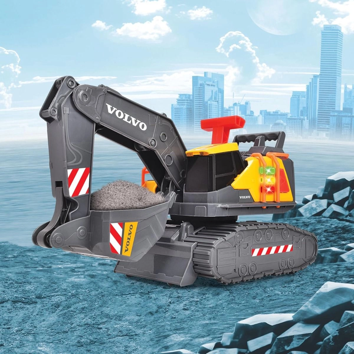 Volvo Weight Lift Excavator - 18 x 34 x 25 cm 3+