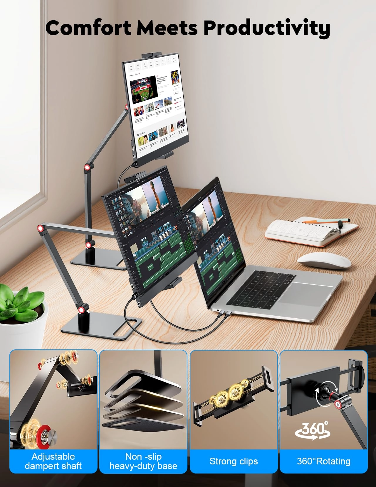 Portable Monitor - 1080P FHD 15.6”