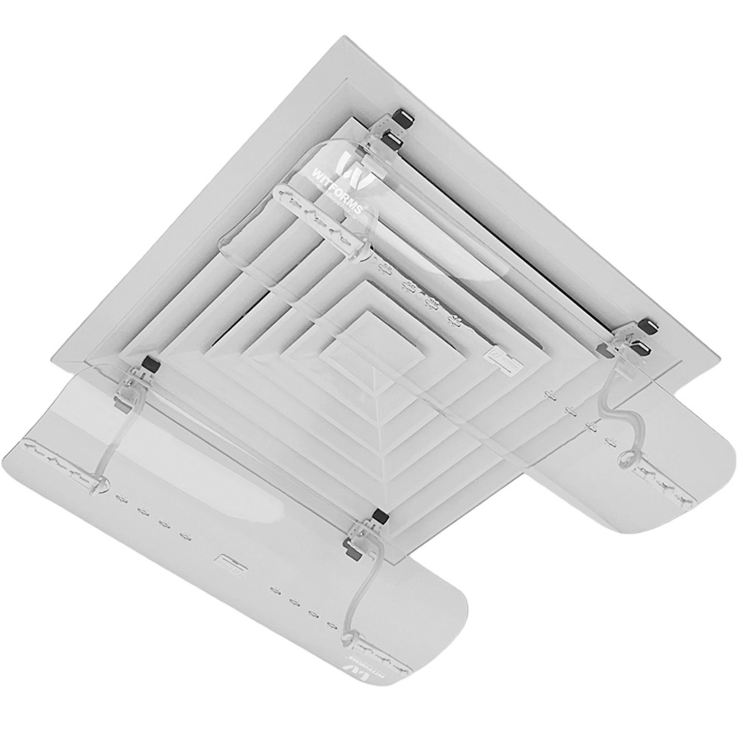 Witforms Square AC Air Deflector - Transparent