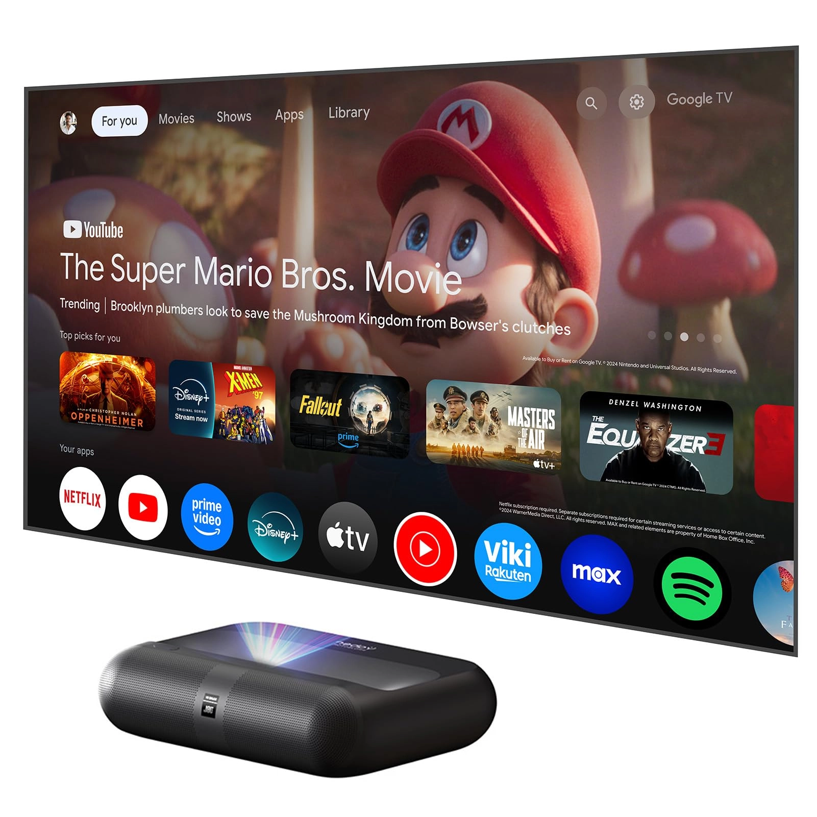 Yaber PROJECTOR K300s - 600 ISO lumens 1920 x 1080