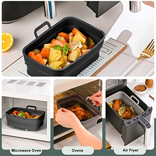 Air Fryer Silicone Liner - Food-grade Silicone 2PCS