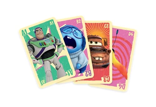 Pixar Card Games - 4 in 1 Snap Pairs