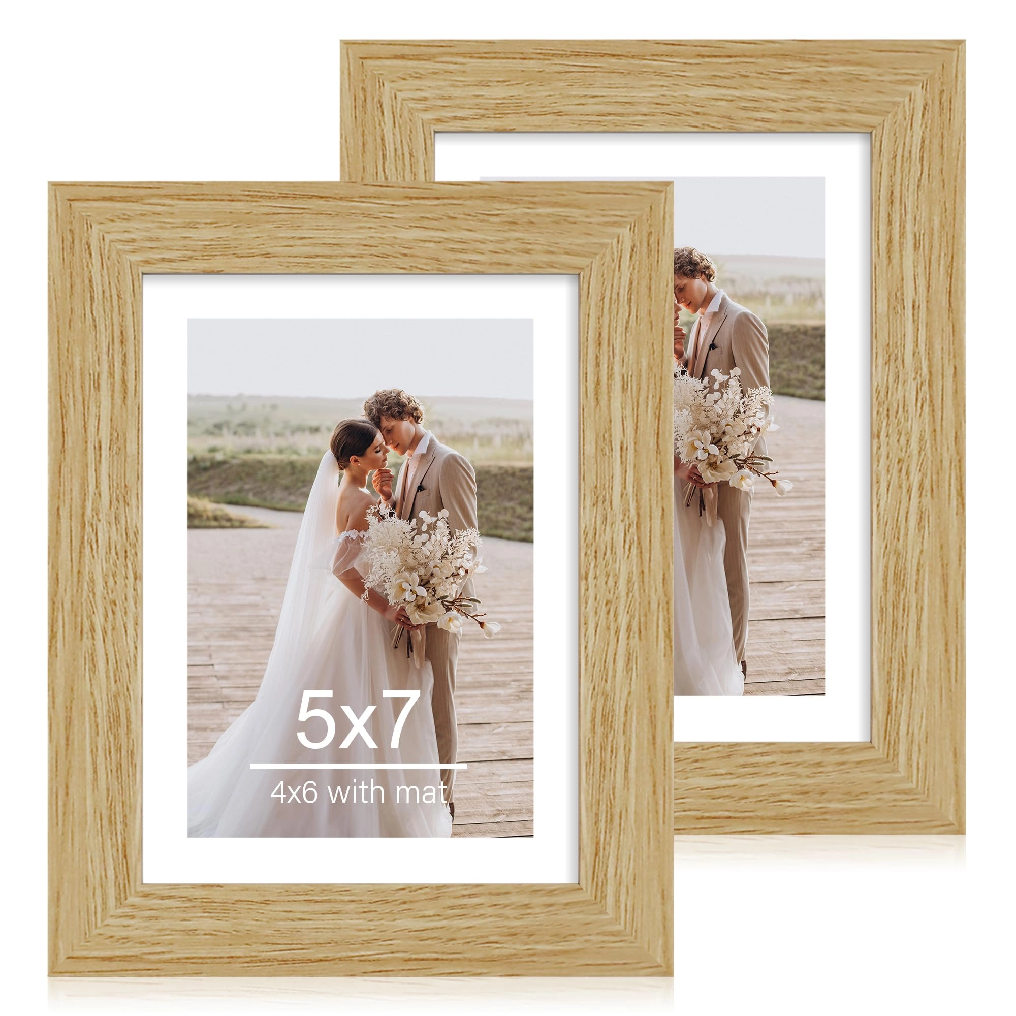 hongkee 5x7 Picture Frame Set